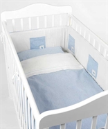 Babylinned 70x100 Bl� Strib